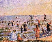 William Glackens Long Island oil painting on canvas